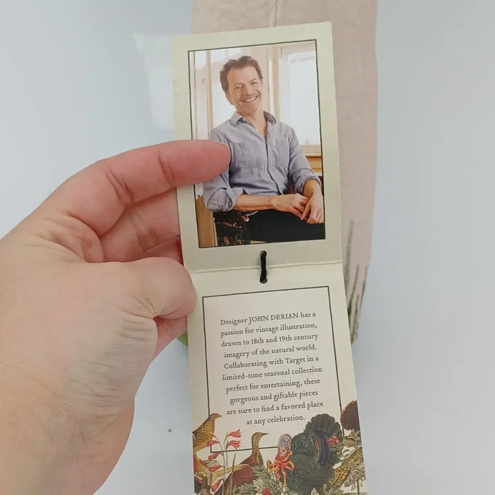 John Derian x Target Velvet Mushroom Pillow Plush Beaded 16